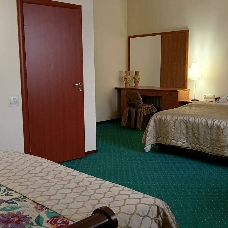 Фотографии номера Студия с двуспальной кроватью и диваном-кроватью в Гостинице Энергия Батайск